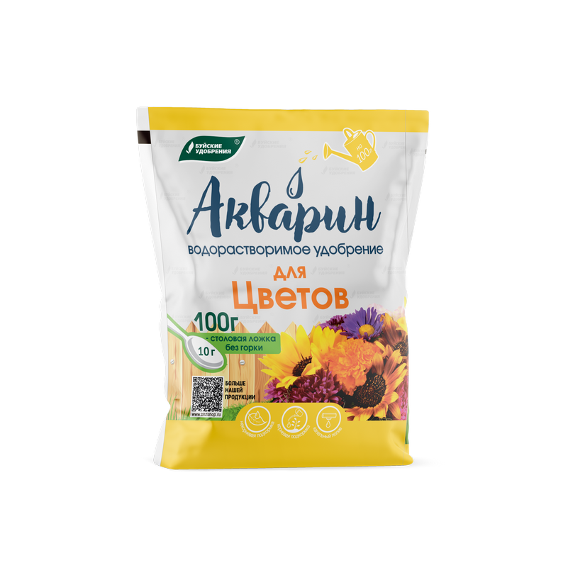 "Акварин" для цветов 100 г